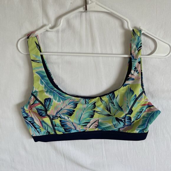 Tommy Bahama Sz S IslandActive Palms Of Paradise Sports Bra Swimming Top - Picture 3 of 6
